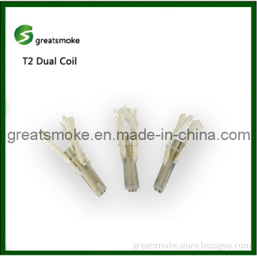 No Leaking No Burned Taste T2 Dual Coil